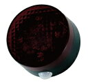 くるピカセンサーLED回転灯 KSP-80 (JEFCOM2023M)(4937897056536)