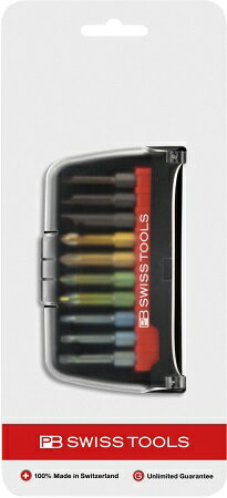 E6-989CN 段付ビットセット(ケース入リ・台紙付) (PB SWISS TOOLS)(2023) 取り寄せ商品納期かかります