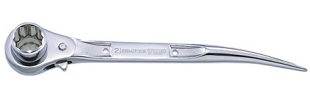樂天商城 - トップ工業 ステンレスラチェットレンチ（ショートタイプ) SRM-17X21S足場組立や型枠工事に 船舶等の整備補修作業に 錆を嫌う衛生関連作業に(4975180384591)