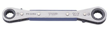 板ラチェットレンチ PR-5.5X7N (トップ工業2023M) 機械・設備・配管・建設等あらゆる産業のボルト・ナット脱着 電子部品・車両整備用工具 DIY ホビー 組み立て 日曜大工(4975180412546)