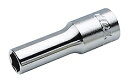 サーフェイスディープソケット (差込角9.5mm) 8mm DS-308 (トップ工業2023M) ボルト・ナットの締め緩め 機械設備の保守点検・組立・自動車整備(4975180785145)