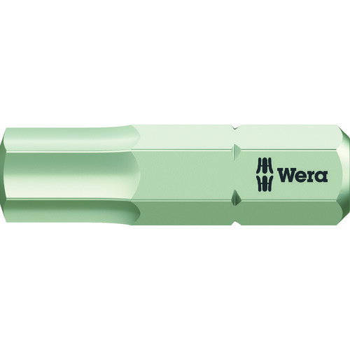 Wera ヴェラ 6.0x25mm (Hex)ドライバ-ビット(ステンレス) 071076