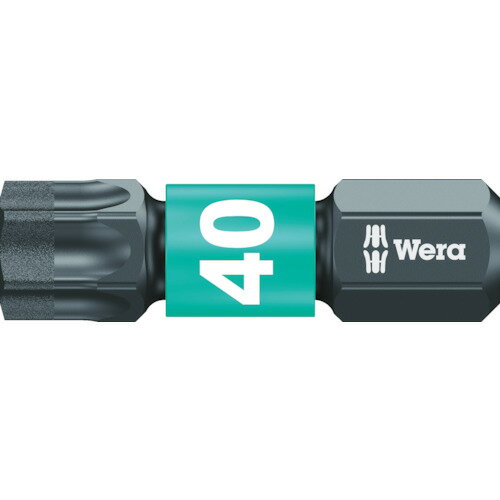 Wera ヴェラ T40x25mm ドライバービット(インパクト用) 057627