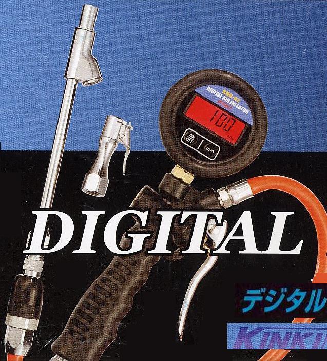 新製品！デジタルタイヤゲージ KHG-02D 近畿製作所(KINKI)【送料無料】【smtb-k】【 ...