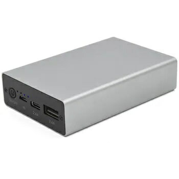 大容量10000mAh汎用モバイルバッテリー mp039-gr (4573561634282)プラタ メール便送料無料　USBタイプC..