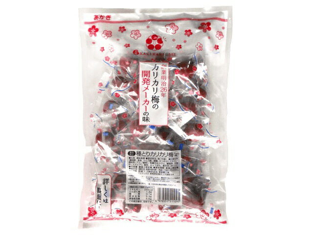 種とりカリカリ梅　種取物語 230g 赤城フーズ　塩分3.5%　うす塩 梅干　熱中症対策 梅干のサムネイル
