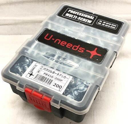 パラソルボードアンカーPB416-200P マンション 家 壁　ネジ固定　【ユ・ニーズ2020】