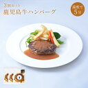 ハンバーグ 冷凍 【3個】 湯煎 温めるだけ 鹿児島牛 鹿児島 湯煎 国産 和牛 牛肉 豚肉 湯せん 取り寄せ 冷凍ハンバーグ 和牛ハンバーグ 高級ハンバーグ ...