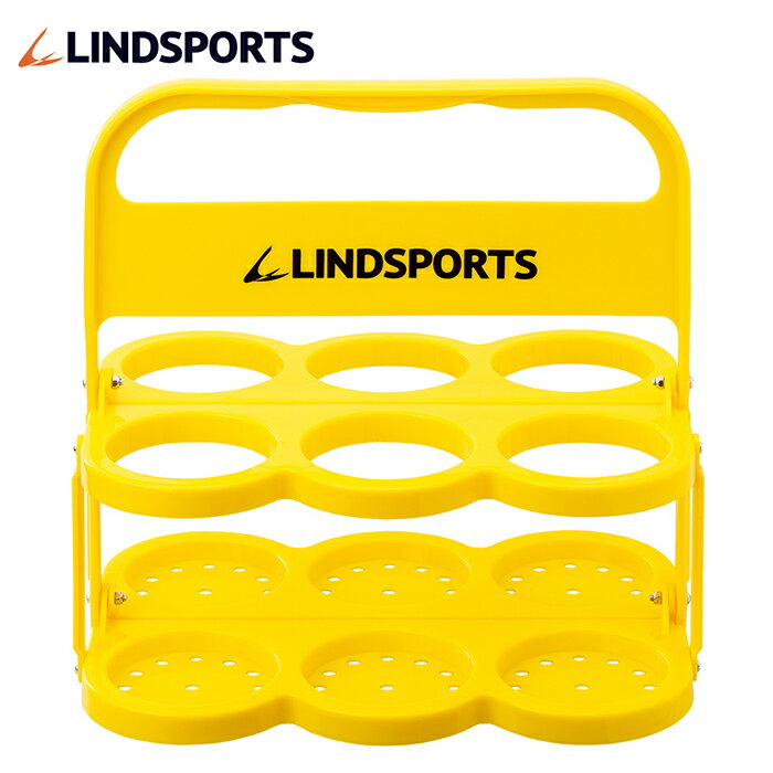折りたたみキャリー 6本用 キャリーケース スクイズボトルケース LINDSPORTS リンドスポーツ