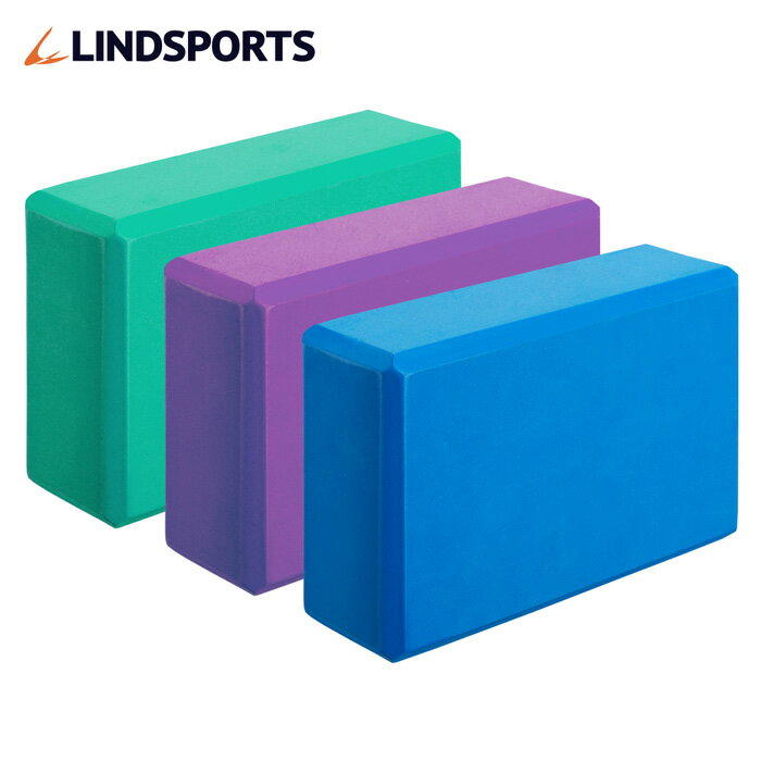 ヨガブロック ブルー LINDSPORTS リンドスポーツ格安セール情報　楽天　通販