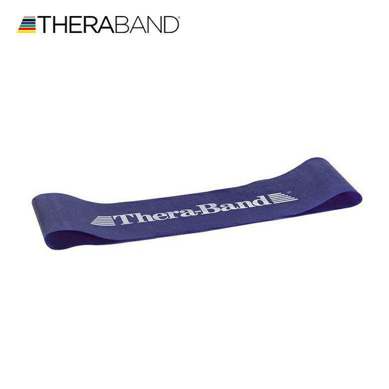 セラバンド TheraBand セラバンドループ ブルー 青 エクストラヘビー Mサイズ 円周60cm トレーニングチ..