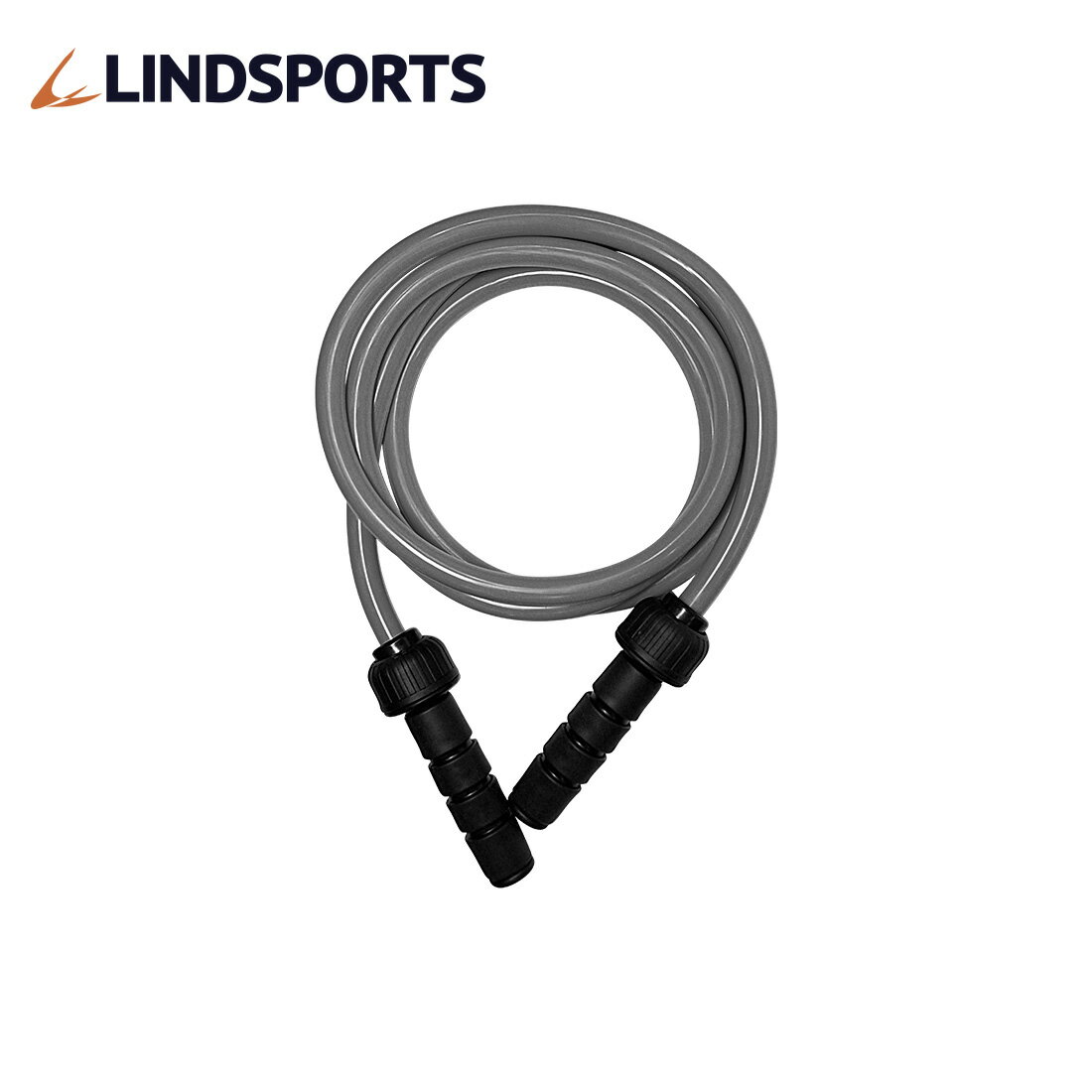 ウェイトジャンプロープ グレー 約 2kg ジャンプロープ トレーニング用なわとび LINDSPORTS リンドスポーツ