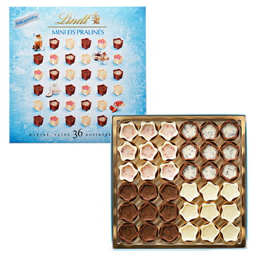 リンツ Lindt チョコレート ミニプラリネ アイス 165g 【ギフト スイーツ リンツチョコレート プレゼント チョコ 輸入菓子 リンツチョコ ココナッツ ドイツ コーヒー お中元 ストロベリー 夏 夏ギフト ティラミス 夏チョコ プラリネ クール便 サマーギフト 御中元 】