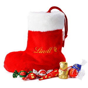 リンツ Lindt チョコレート クリスマス サンタブーツ 12個入り｜ ギフト 洋菓子ギフト かわいい おしゃれ お菓子 スイーツ プチギフト オシャレ プレゼント 可愛い 手土産 内祝い 内祝いお返し お礼 リンツチョコ 誕生日 クリスマス X’mas 冬ギフト