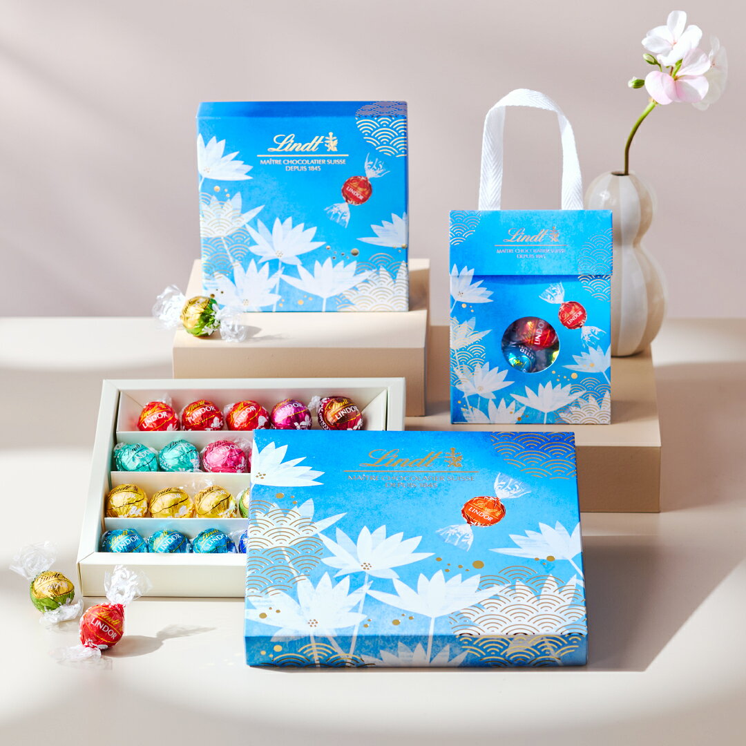 【公式】 リンツ Lindt チョコレート リンドール ジャパンコレクションバッグ 6個入｜敬老の日 ギフトスイーツ 手土産 お菓子 おしゃれ 個包装 洋菓子 チョコ 詰め合わせ プチギフト 可愛い 結婚祝い 内祝い お礼 誕生日 職場 転職 lindt-chocolate-10001510 リンツ チョコレート 楽天市場店 サンプル画像3