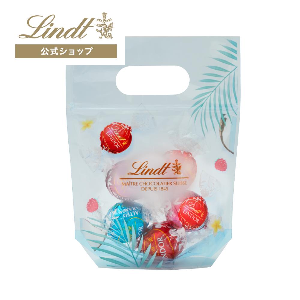 夏ギフト リンツ Lindt チョコレート リンドール プチギフト 5個入｜夏ギフト 夏ギフト ギフト スイーツ お菓子 洋菓子 チョコ 詰め合わせ 個包装 プチギフト 可愛い 手土産 結婚祝い 内祝い お礼 誕生日 職場 転職 家族
