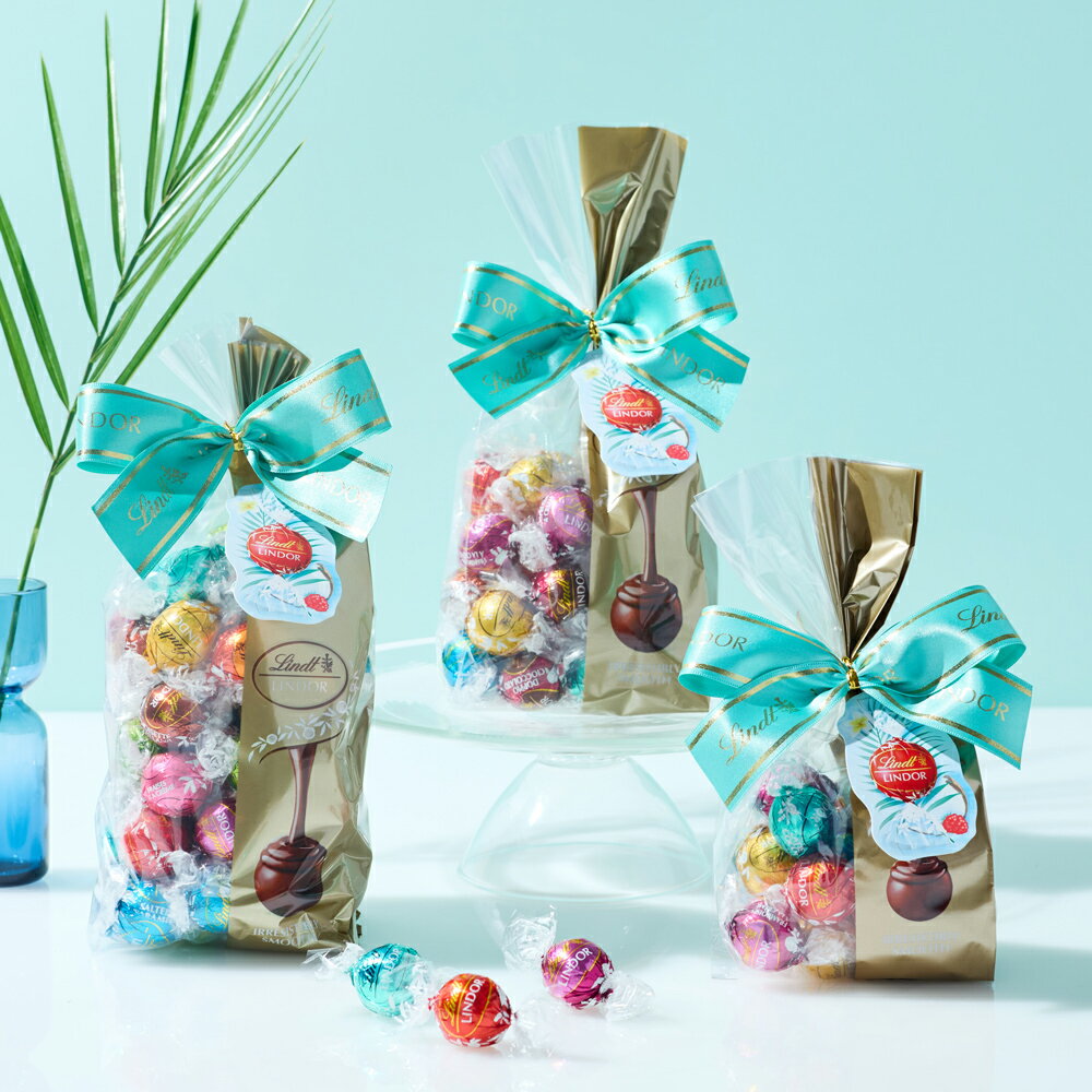 夏ギフト リンツ Lindt チョコレート リンドール ファミリーパック シーズナル 40個入｜夏ギフト 夏ギフト ギフト スイーツ お菓子 洋菓子 チョコ 詰め合わせ 個包装 プチギフト 可愛い 手土産 結婚祝い 内祝い お礼 誕生日 職場 転職 家族