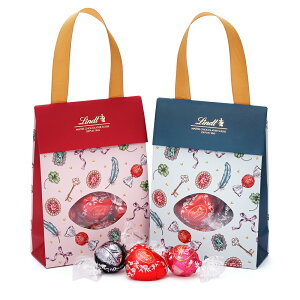 【バレンタイン限定】 リンツ Lindt チョコレート バレンタイン リンドール ギフトバッグ 5種6個入 ｜ ギフト 洋菓子 お菓子 スイーツ プチギフト プレゼント かわいい おしゃれ 詰め合わせ 手土産 内祝い お返し お礼 リンツチョコ 誕生日 バレンタインデー 個包装