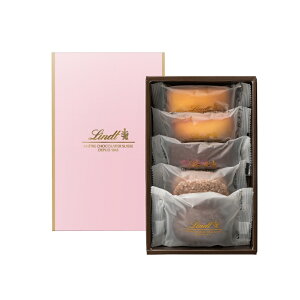 リンツ Lindt チョコレート 焼き菓子ギフト フィナンシェ 4種5個【チョコ ギフト かわいい 詰め合わせ おしゃれ お菓子 大量 職場 ばらまき 個包装 プチギフト お配り お返し お礼 スイーツ 母の日ギフト 母の日 母 入学祝い プレゼント 輸入菓子 内祝い 菓子】