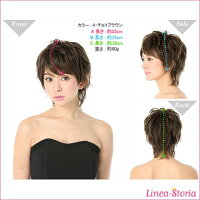メンズウィッグ「クラウドスタイル」ショートウィッグメンズエクステ男装ウィッグ結婚式