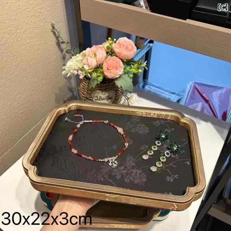 宮殿 ジュエリー ディスプレイ トレイ プレイ ビーズ ブレスレット 収納 瑪 瑙 翡翠 インテリア エレガント おしゃれ アクセサリー