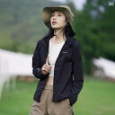 春秋 アウトドア 速乾 ジャケット レディース 薄手 伸縮性 防風 スリム フード 付き 登山 服 コート トップス