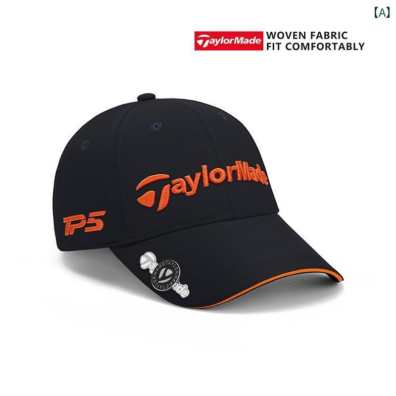 ゴルフ アウトドア トップ ボール キャップ 付き 調節 可能 ゴルフハット サンハット カジュアル 男女兼用 ダックビル ブラック グレー ホワイト ブルー