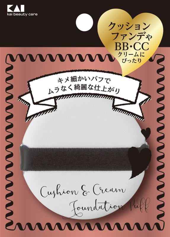 貝印 KQシリーズ 心地いい肌触りのパフ商品サイズ (幅×奥行×高さ) :8cm×0.8cm×12cm原産国:日本内容量:1個BB、CCクリームやクッションファンデーション等のリキッドファンデーションタイプに適しています