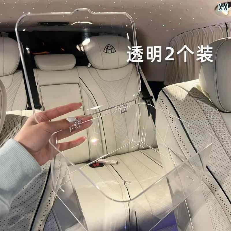 フリップ トップ デスク 収納 ボックス 透明 アクリル 防塵 寝室 オフィス 雑貨 バスケット 蓋 付き クリア 日用品 家庭材質：プラスチック