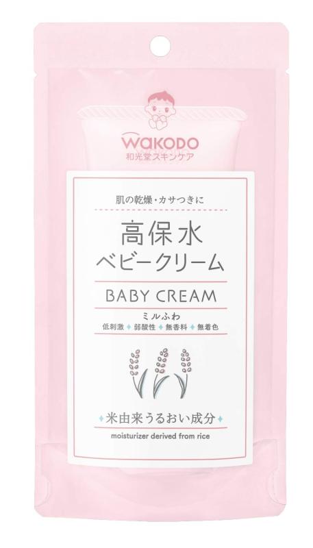 アサヒグループ食品 ミルふわ 高保水ベビークリーム 70g 10×2.9×19cm