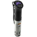 富士商(Fujisho) Felio NEW 低温調理器 Sous vide cooking ブラック 0.5℃単位設定可能 お知らせ機能付き F20403