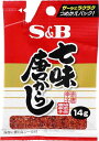 S&amp;B 七味唐がらし袋入り 14g×10個