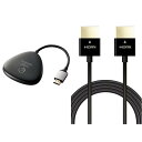 エレコム ワイヤレスhdmi 送信機 エクステンダー 無線 4K(3840×2160)30Hz トランスミッター 最大伝送距離:15m サビや劣化に強い金メッキ加工 DH-WLTXHM1BK