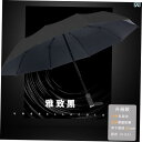 強風 耐性 12 K 自動 傘 雨 女性用 折りたたみ 式 ユニセックス 日傘 ビニール グリーン ブラック シンプル 持ち運び