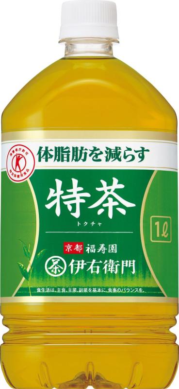 [トクホ]サントリー 伊右衛門 特茶 お茶 1L×12本