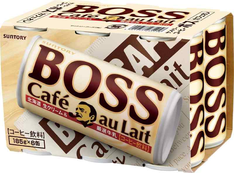 BOSS(ボス) サントリー コーヒー ボス カフェオレ 185g×30本