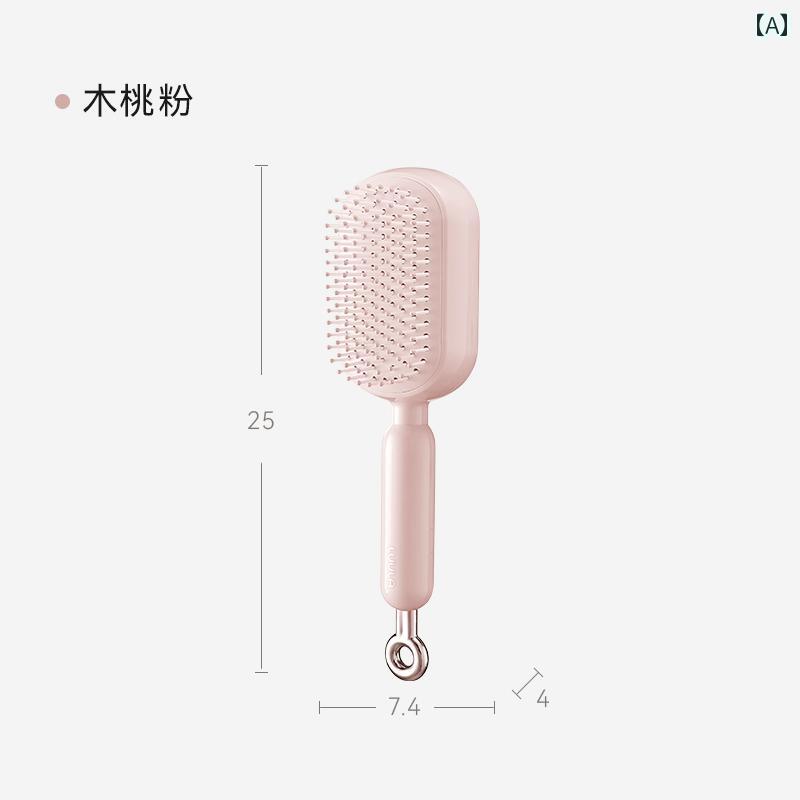 櫛 女性用 バッグ ふわふわ 頭蓋 骨 引き込み 式 マッサージ エアクッション ポータブル 価値 家庭用 ..