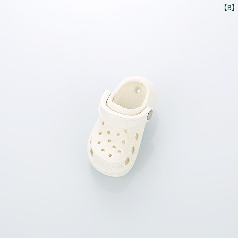 クロス ホール 靴 アクセサリー ミニ 立体的 花 DIY かわいい 面白 小さめ バック...
