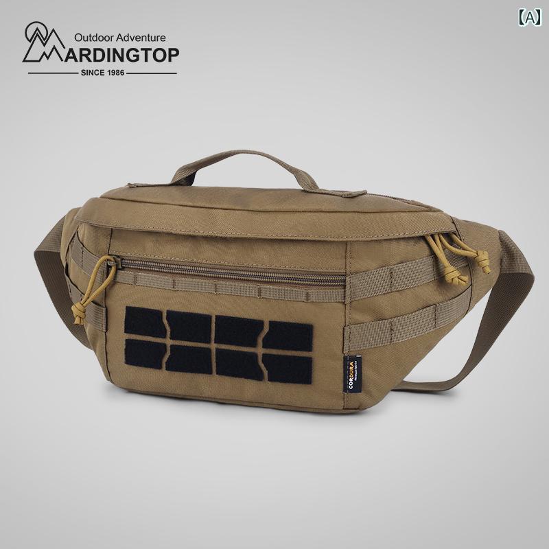 Waist Bag - アウトドア チェスト ミリタリーファン ショルダーバッグ スポーツ愛好家の メッセンジャー タクティカル メンズ ウエスト斜め掛け