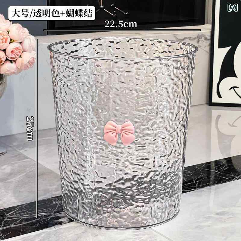 For Separated Refuse - ゴミ箱 家庭用 リビング ルーム キッチン トイレ バス 軽量 豪華 トイレットペーパー 衛生 バケツ 新品 インテリア ダストボックス