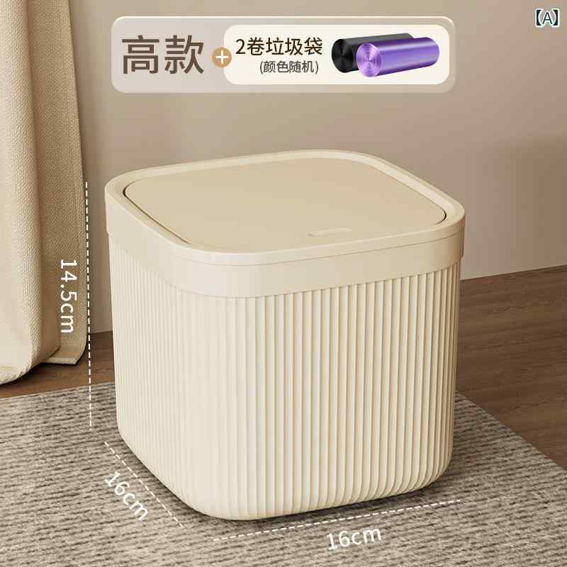 猫砂 ゴミ箱 小型 防臭 密閉 シャベル バケツ ペット 用品 袋 キャット インテリア ダストボックス シンプル コンパクト ホワイト
