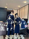 親子 秋冬 ジャージ スタイル ペアルック コーディネート お揃い カジュアル ファミリー かわいい ストリート