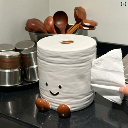 トイレットペーパーおしゃれ人形 セラミック ティッシュボックス インテリア キャラクター ティッシュ入れ トイレットペーパーおしゃれ人形 セラミック ティッシュボックス インテリア キャラクター ティッシュ入れ