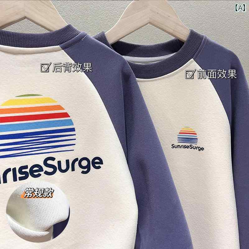 親子 秋冬 スウェット スタイル ペアルック コーディネート お揃い カジュアル ファミリー かわいい トレーナーお父さんサイズ: XL素材構成: 綿60 ポリエチレンテレフタレート(ポリエステル)40赤ちゃんの男女モデル：男性.男女兼用サイズ: 90.100.110.120.130.140.150.160 (子供用は小さめ).大人用S (47.5～60kg用).大人用M (60～70kg用).大人用L (70～75kg用).大人用XL (75～87.5kg用)