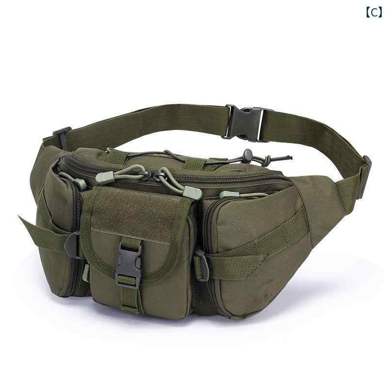 LINEAR shopの多機能 アウトドア 旅行 ウエスト バッグ サイクリング スポーツ 釣り 男女兼用 ロッククライミング.登山など さまざまなポーチ｜アングル3