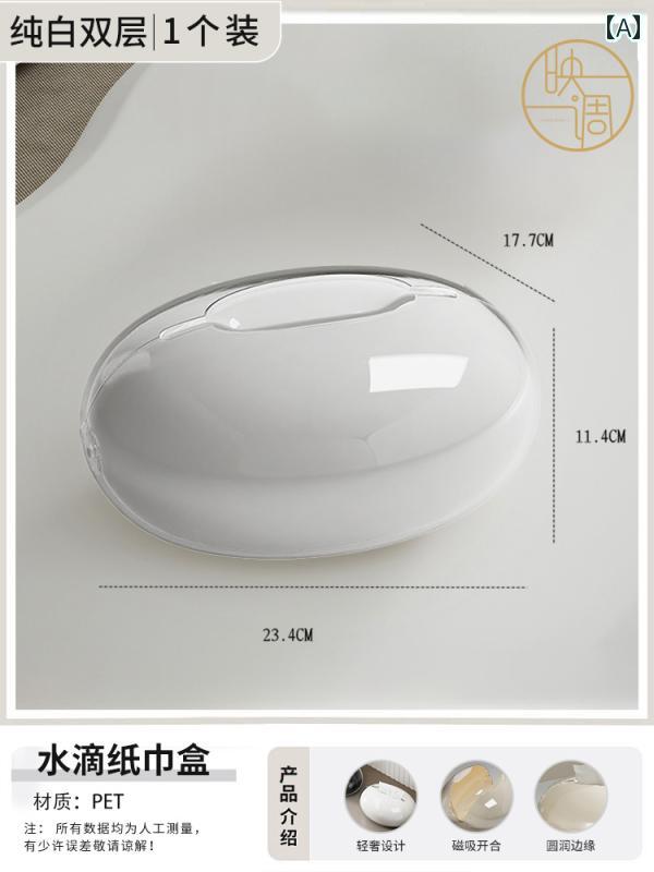 日本製 厳選 ティッシュ ボックス 磁気 水滴 おしゃれ ライト 豪華 デスク トップ ペーパー ボックス ゲスト ベッド ルーム ダイニング テーブル ペーパー ボックス形状: 円形材質: プラスチック