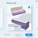 コントラストカラー メガネ ケース ポータブル 抗 ストレス 女性 軽量目の 収納 ボックス サングラス アクセサリー コンパクト(4)