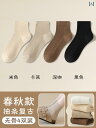 女性用 春秋用 ソックス 綿 骨なし 薄手 ミドル チューブ 2025年 ビルケンシュトック 付き 夏用 カジュアル