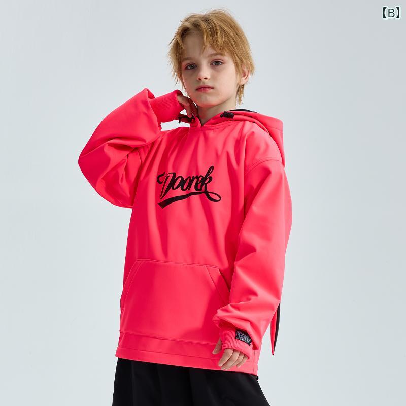 子供用 かわいい ウサギ スキー スーツ 耳 男女兼用 セーター プロ 仕様 防水 通気...