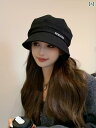 女性用 スリーインワン フィッシャーマン ハット 豪華大 頭 囲 春夏 八角形 ベレー帽 和風 無地 フェイスカバー 帽子 カジュアル